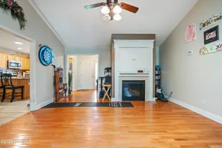 1961 Gastonia Road, Southport, NC 28461 — 3-bedroom home in Boiling Spring Lakes, Southport, NC, photo 9 of 25: Living room 2
