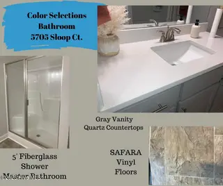 5705 Sloop Court, New Bern, NC 28560 – photo 5: Color Selections- Kitchen 1118 Coral Ree
