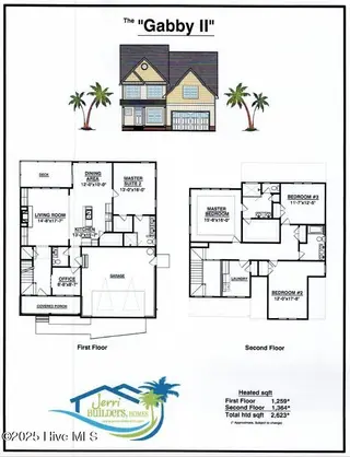 201 Coastline Circle, Cedar Point, NC 28584 – photo 5: Gabby II floorplan