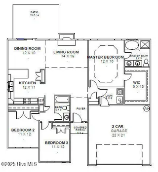 4009 Bluewater Boulevard, New Bern, NC 28562 – photo 6: Floor Plan