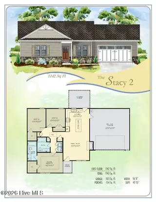 197 Pendergrass Drive, Princeton, NC 27569 – photo 2: Stacy 2-1142_ElvFloor