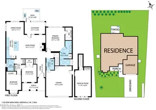 1720 Dew Meadow Drive, Winterville, NC 28590 – photo 2: 064_Dew Meadows Floor Plan
