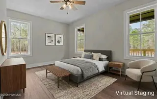 151 Creek Bend Drive, Vass, NC 28394 – photo 6: Primary Bedroom virtual staging