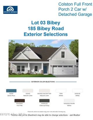 185 Bibey Road Lot 3, Carthage, NC 28327 – photo 6: Selections 1