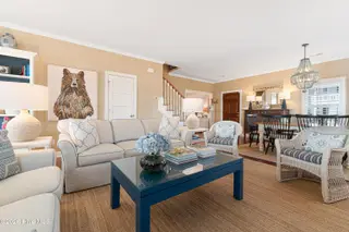 122 Front Street & Slip #5, Beaufort, NC 28516 — 4-bedroom home, Beaufort, NC, photo 18 of 63: Open concept living with fireplace