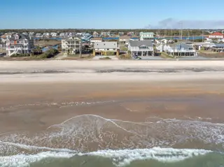 1601 New River Inlet Road, North Topsail Beach, NC 28460 – photo 12: 1601 New River Inlet Road - Aerial_Exter