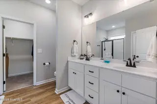 9001 Fox Trot Circle, Middlesex, NC 27557 – photo 14: 14-Primary bath Double Vanity