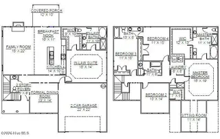 2003 Yellowfin Drive, New Bern, NC 28562 – photo 3: Floor Plan