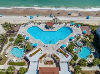 790 New River Inlet Road 205b, North Topsail Beach, NC 28460 — 1-bedroom condo in Villa Capriani, North Topsail Beach, NC, photo 24 of 43: Villa Capriani - Aerials - Edited_2