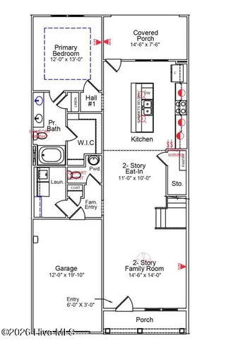 6755 Fellowship Drive, Leland, NC 28451 — 4-bedroom townhome in Grand Park, Leland, NC, photo 2 of 47: 21 1st floor