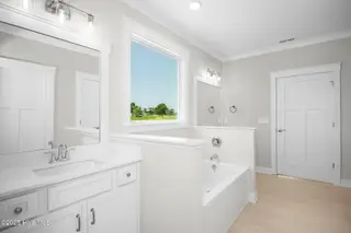 201 Windswept Lane, Beaufort, NC 28516 – photo 17: First Floor Primary Suite