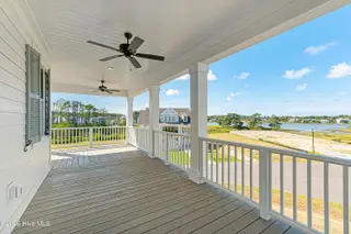 503 Swan Court, Beaufort, NC 28516 – photo 9: Porch with Water Views