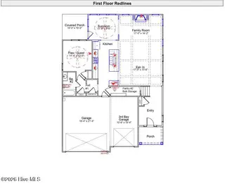 8929 Peplow Place, Wilmington, NC 28411 — 5-bedroom home in Scotts Hill Village, Wilmington, NC, photo 2 of 12: First Floor SHV 185