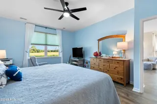 580 Slippery Rock Way, Calabash, NC 28467 — 3-bedroom home in The Farm, Calabash, NC, photo 24 of 46: Master bedroom