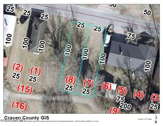 1221 Main Street, New Bern, NC 28560 – photo 2: GIS Map