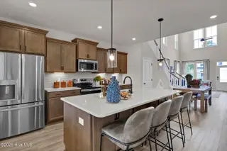 1218 Sunwater Terrace, Leland, NC 28451 — 4-bedroom townhome in Grand Park, Leland, NC, photo 12 of 49: Kitchen 2 - Hyacinth BE - Grand Park