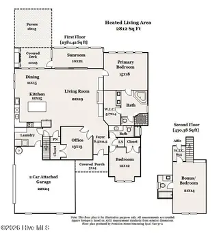 2585 Parkridge Drive, Southport, NC 28461 — 4-bedroom home in St James, Southport, NC, photo 4 of 77: Professional Sketch