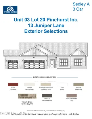 13 Juniper Lane, Pinehurst, NC 28374 – photo 2: Exterior Selections