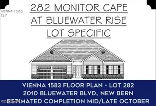 2010 Bluewater Boulevard, New Bern, NC 28562 – photo 2: Front Elevation Graphic
