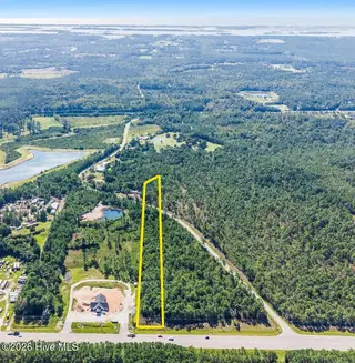 3.23ac Wilmington Highway N, Holly Ridge, NC 28445 — lot, Holly Ridge, NC, photo 2 of 17: Drone Aerial