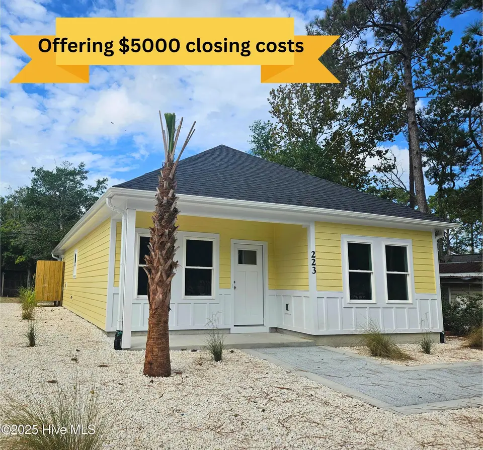 223 NE 75th Street, Oak Island, NC 28465 – photo 1 of 40: Offering $5000 closing costs
