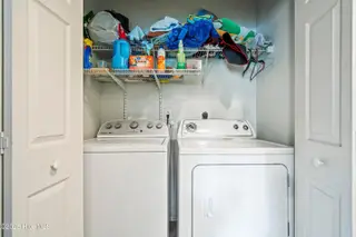 1961 Gastonia Road, Southport, NC 28461 — 3-bedroom home in Boiling Spring Lakes, Southport, NC, photo 16 of 25: Laundry