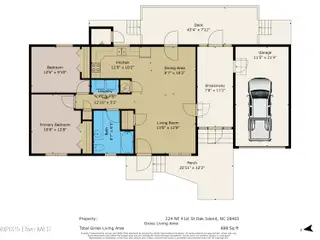 226 NE 41st Street, Oak Island, NC 28465 – photo 10: 226NE41stSTFloorPlan