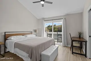 651 Salter Path Road 20b, Pine Knoll Shores, NC 28512 – photo 16: Private Balcony Off Primary Bedroom
