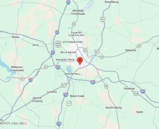 1407 Goldsboro Street S, Wilson, NC 27893 — lot in WN & WD Hackney, Wilson, NC, photo 5 of 5: Google Aerial Map