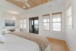 216 Radio Island Road, Morehead City, NC 28557 — 4-bedroom home in Tide Lines, Morehead City, NC, photo 20 of 56: rimary Bedroom w/ Water Views