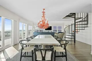 7313 Ocean Drive, Emerald Isle, NC 28594 – photo 10: Dining Area to Living Area