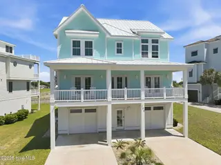 109 Ocean Bluff Drive, Indian Beach, NC 28512 – photo 2: Front Elevation