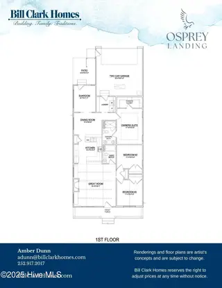 2289 Crescent Bay Drive, Southport, NC 28461 – photo 3: Floor Plan