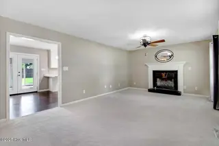 302 N Pointe Drive, Goldsboro, NC 27530 – photo 14: Living Room with Fire Place