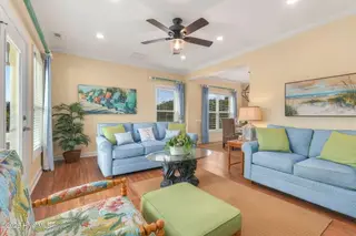 118 Shell Drive West, Emerald Isle, NC 28594 – photo 6: 118 Shell Dr. Living Rm