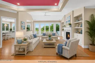 1410 N Shore Drive, Southport, NC 28461 – photo 20: Virtual Staging living room
