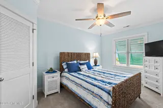 112 Oakleaf Drive 1003-A, Pine Knoll Shores, NC 28512 – photo 13: Master Bedroom (a)