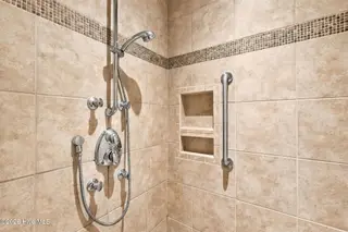 3623 Wingfoot Drive, Southport, NC 28461 — 3-bedroom home in St James, Southport, NC, photo 22 of 64: Primary Shower