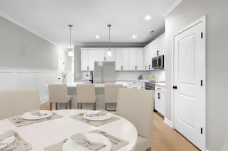 230 Cline Way Unit 130, Beaufort, NC 28516 – photo 2: Virtually Staged Kitchen/Dining