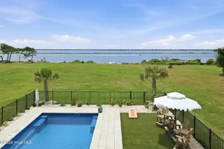 402 Kensington Place, Newport, NC 28570 – photo 8: Pool View from Main Level