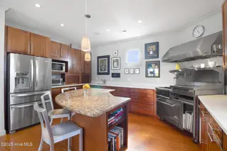 301 Old Causeway Road, Atlantic Beach, NC 28512 – photo 17: Chef's kitchen with granite countertops