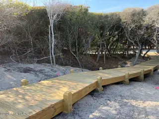 105 Lot 3 3 Roosevelt Reserve Park Place, Pine Knoll Shores, NC 28512 – photo 6: Beach Access Boardwalk