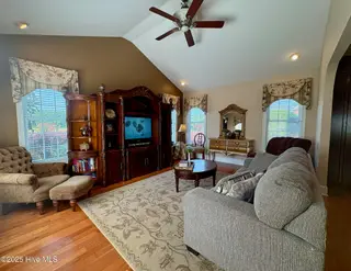 25 Muirfield Drive, Whiteville, NC 28472 – photo 24: Family room just off of kitchen