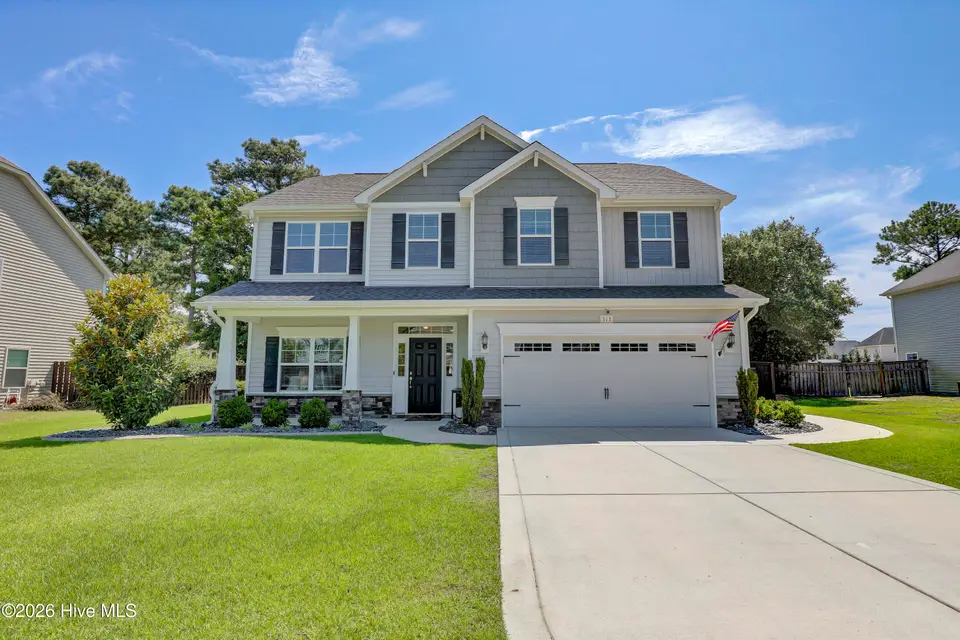 313 Red Cedar Drive, Sneads Ferry, NC 28460 — 4-bedroom home in The Preserve at Tidewater, Sneads Ferry, NC, photo 1 of 62