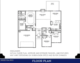 1018 Croaker Court, New Bern, NC 28562 – photo 4: 729-AV - VIENNA 1788 FLOOR PLAN