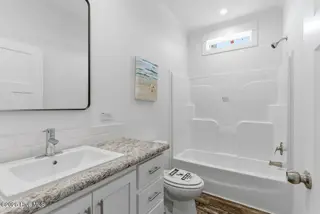 435 Pine Hill Road, West End, NC 27376 — 3-bedroom manufactured home, West End, NC, photo 22 of 28: 435 bath