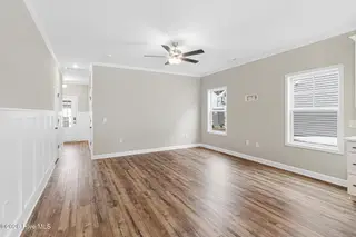 232 Cline Way 129, Beaufort, NC 28516 – photo 12: Dining and Living Room Open to Kitchen