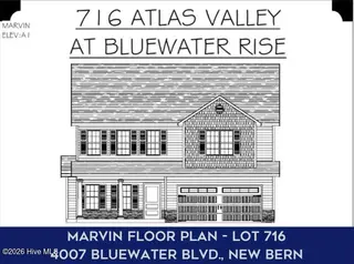 4007 Bluewater Boulevard, New Bern, NC 28562 – photo 2: 716-AV - ELEVATION