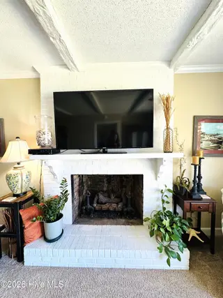 2128 Rivershore Road, Elizabeth City, NC 27909 — 3-bedroom home in Winslow Acres, Elizabeth City, NC, photo 14 of 48: Fireplace
