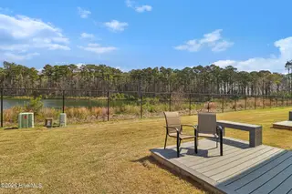 139 Freedom Park Road, Beaufort, NC 28516 – photo 7: Patio overlooking pond
